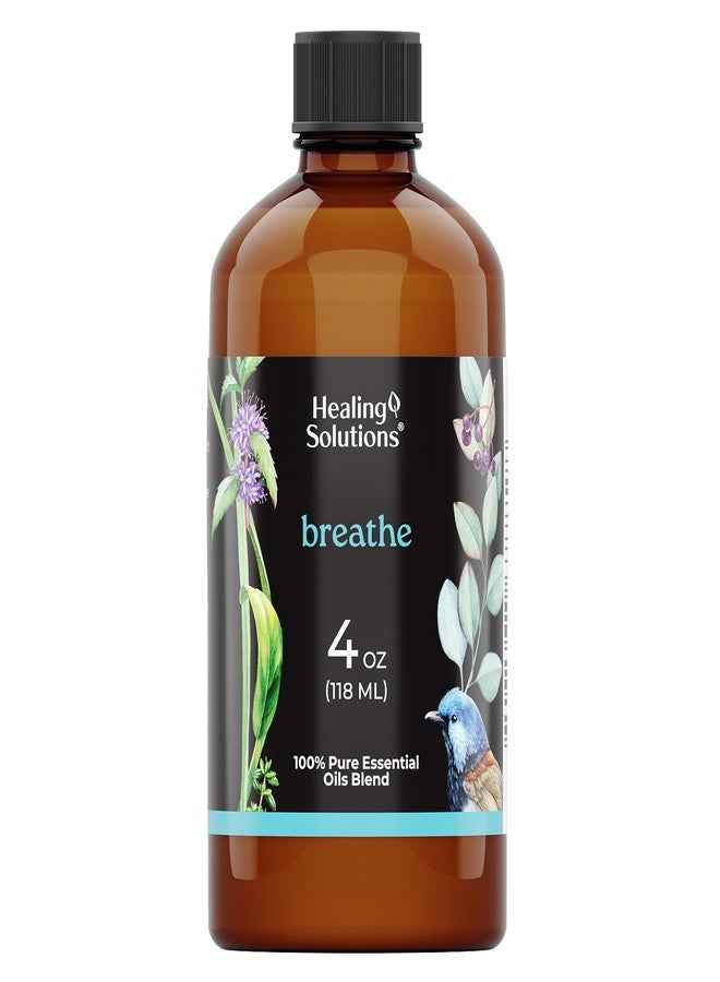 Healing Solutions Breathe Blend Essential Oil - 4 Fluid Ounces - Image 1